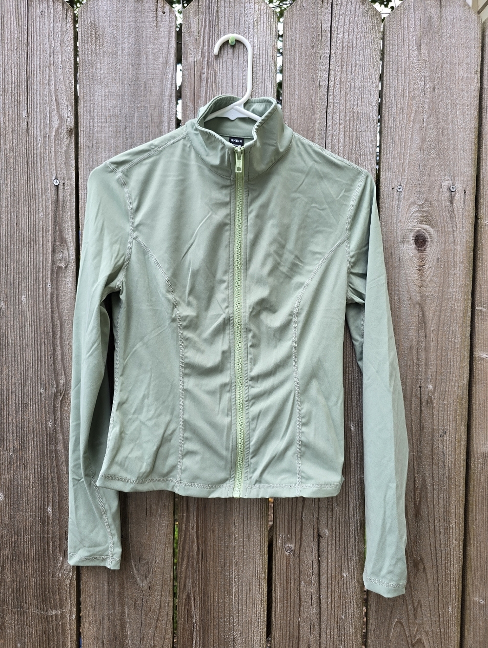 SHEIN Full Zip Active Jacket